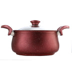 Granite / Dark Red