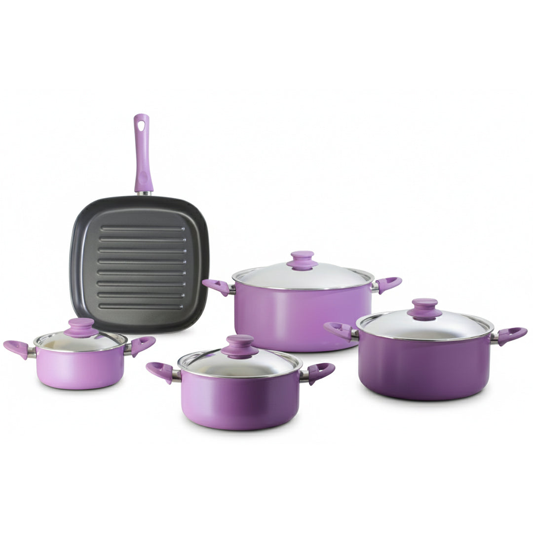 Marshmallow Grill Set - Mauve – 9 Pieces