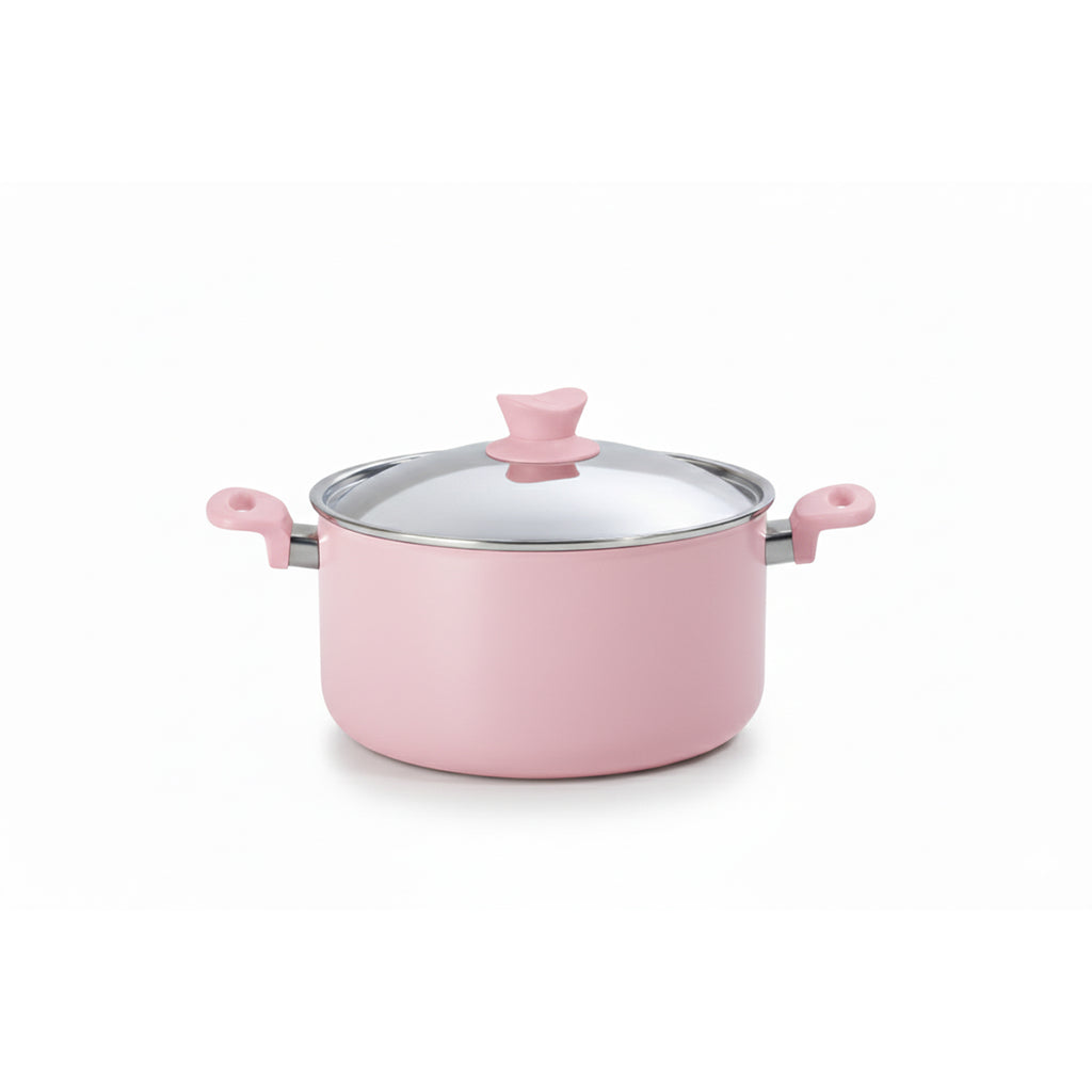Marshmallow wok Set - Pink – 9 Pieces