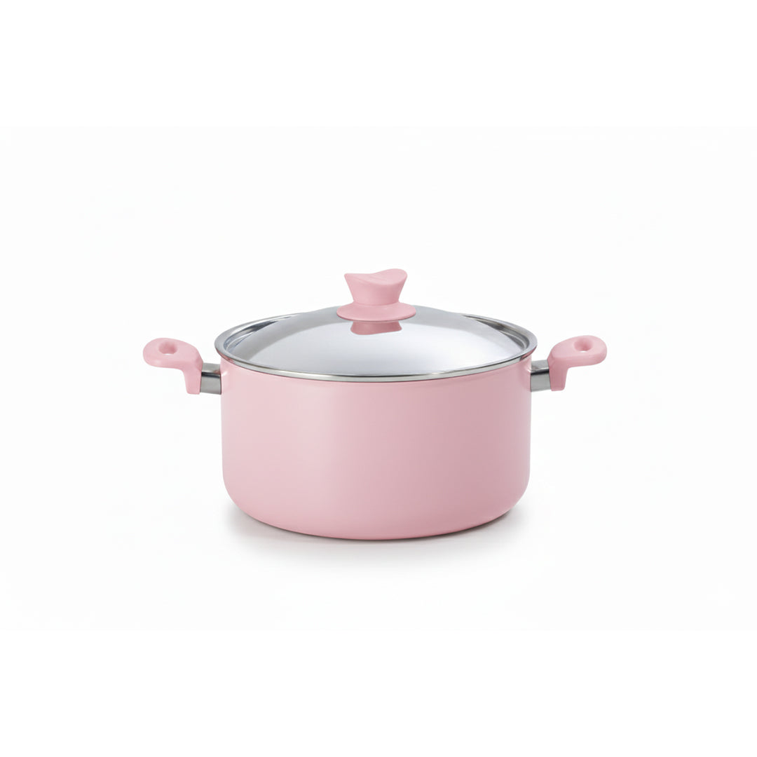 Marshmallow wok Set - Pink – 9 Pieces