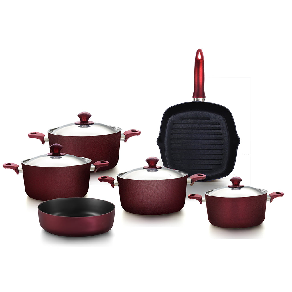 Teflon  / Dark Red