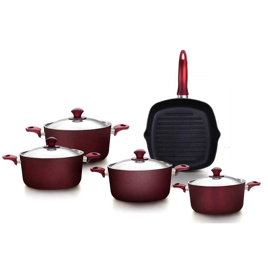 Teflon / Dark Red