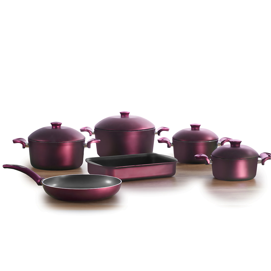 Teflon  / Dark Red
