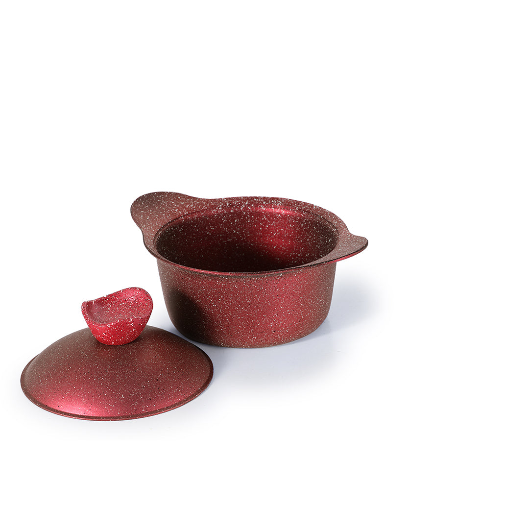 Granite / Dark Red