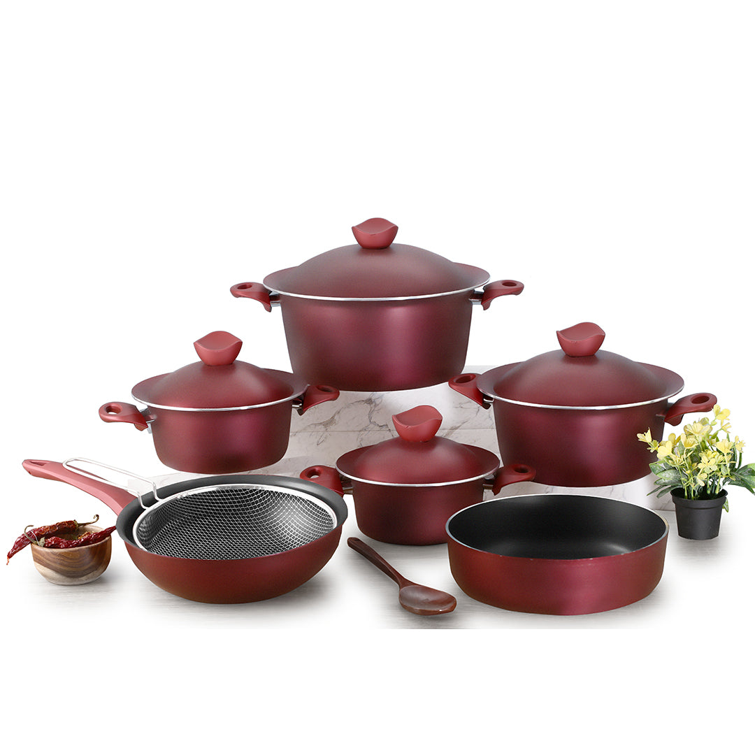 Teflon  / Dark Red