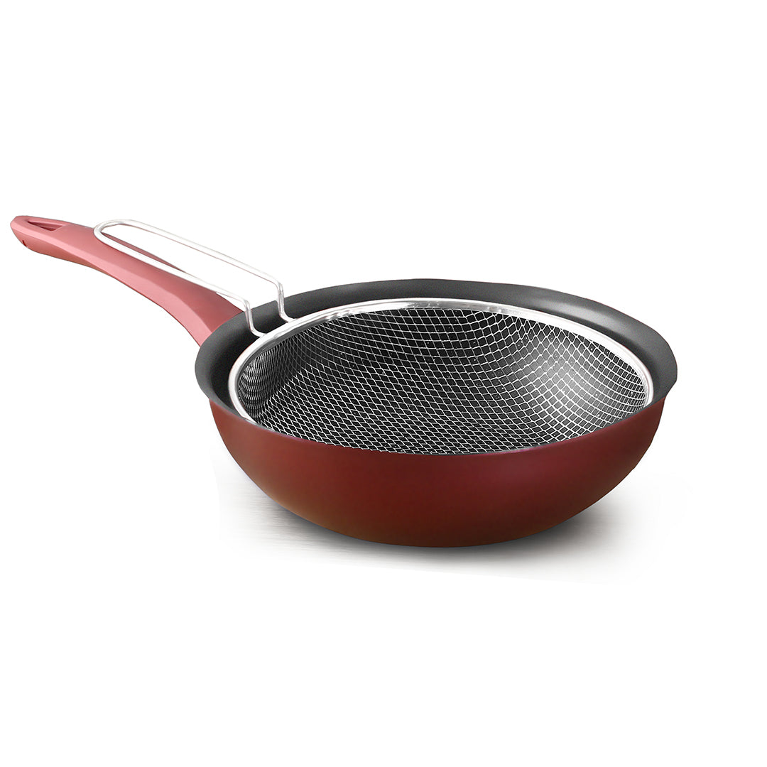 Teflon / Dark Red