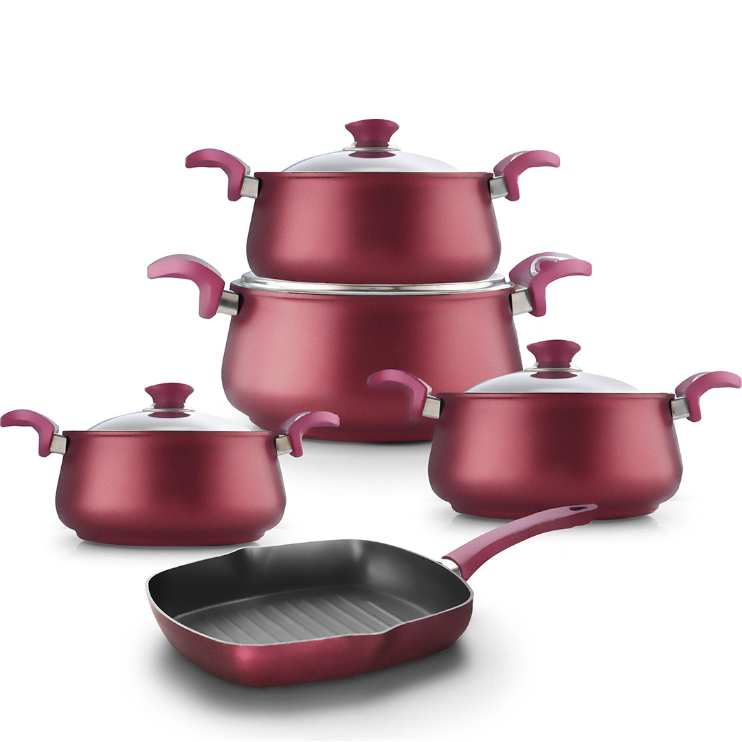 Teflon / Dark Red