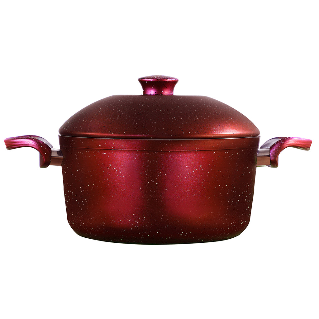 Granite / Dark Red
