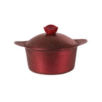 Granite / Dark Red