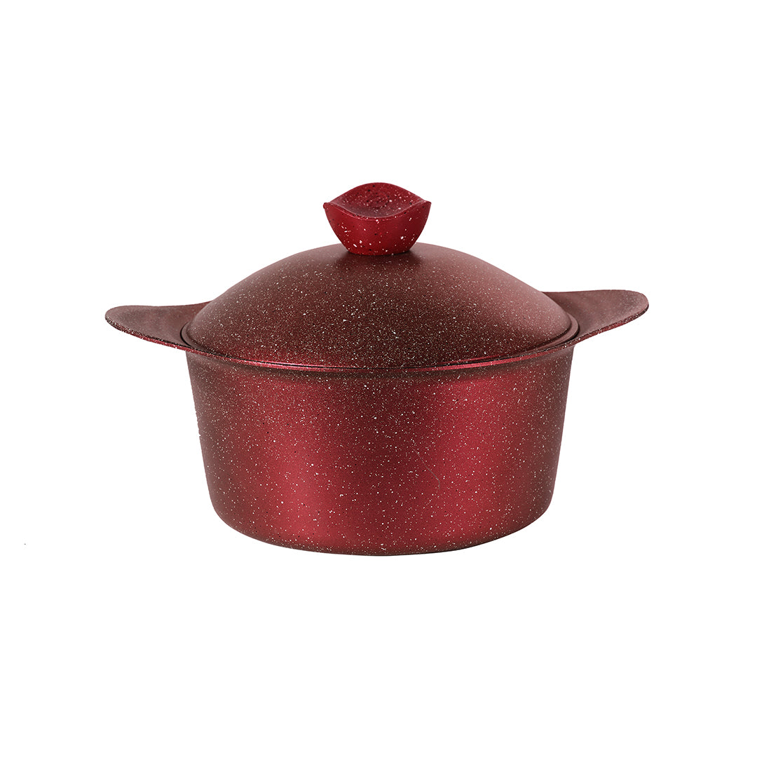 Granite / Dark Red