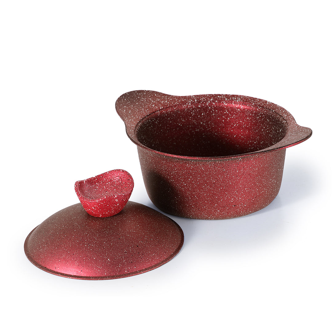 Granite / Dark Red