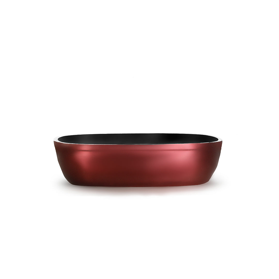 Teflon / Dark Red